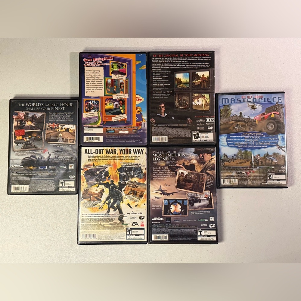 Sony PlayStation 2 Console with 4 Controllers 6 Games 3 Memory Cards - Picture 13 of 15